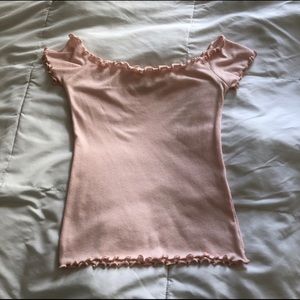 Off the shoulder top